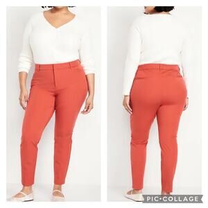 Old Navy Pixie Skinny Pants Ginger Spice NEW Size 20